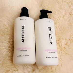 Set of 2 Apotheke Plant-Based Lotion Set: Hinoki Lavender